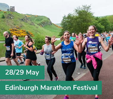 Take on a Challenge in the Edinburgh Marathon Festival 2022