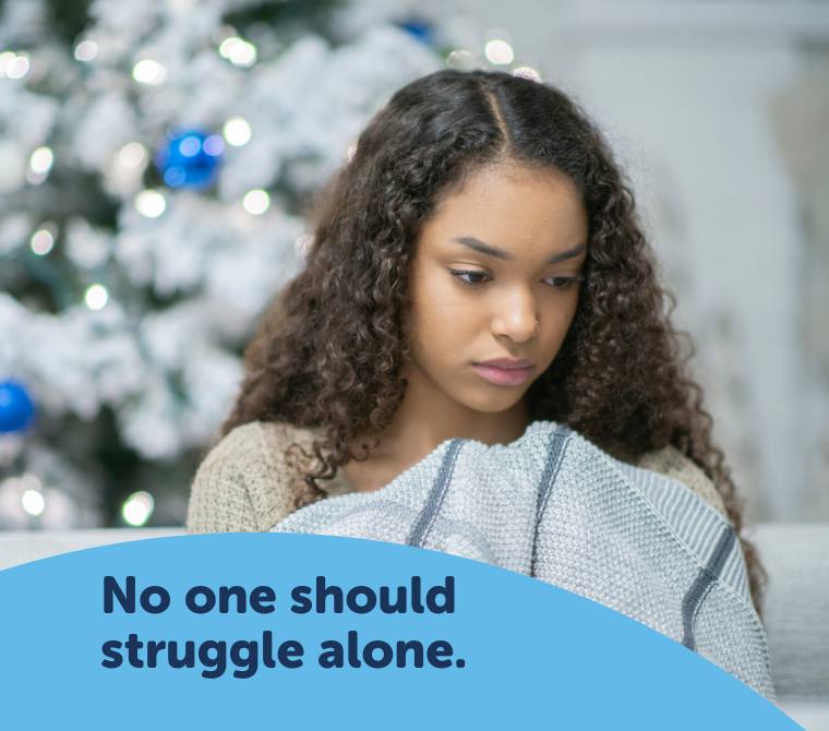 No one should struggle alone