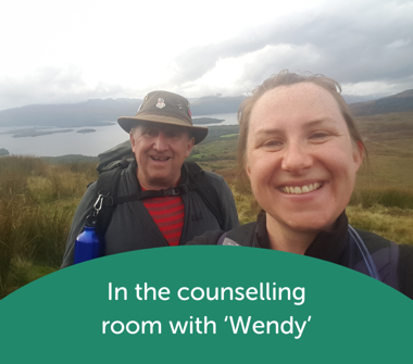 In the Counselling Room with 'Wendy'