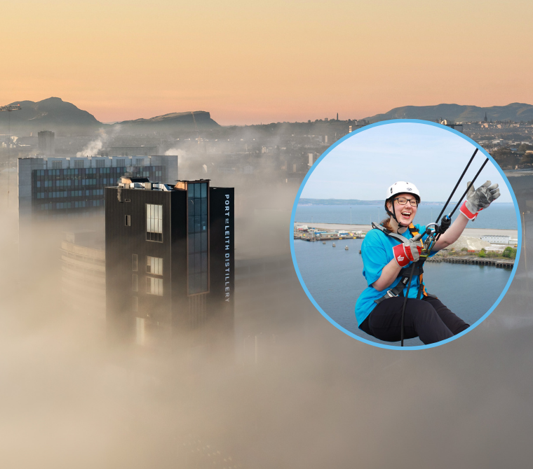 Port of Leith Distillery Abseil